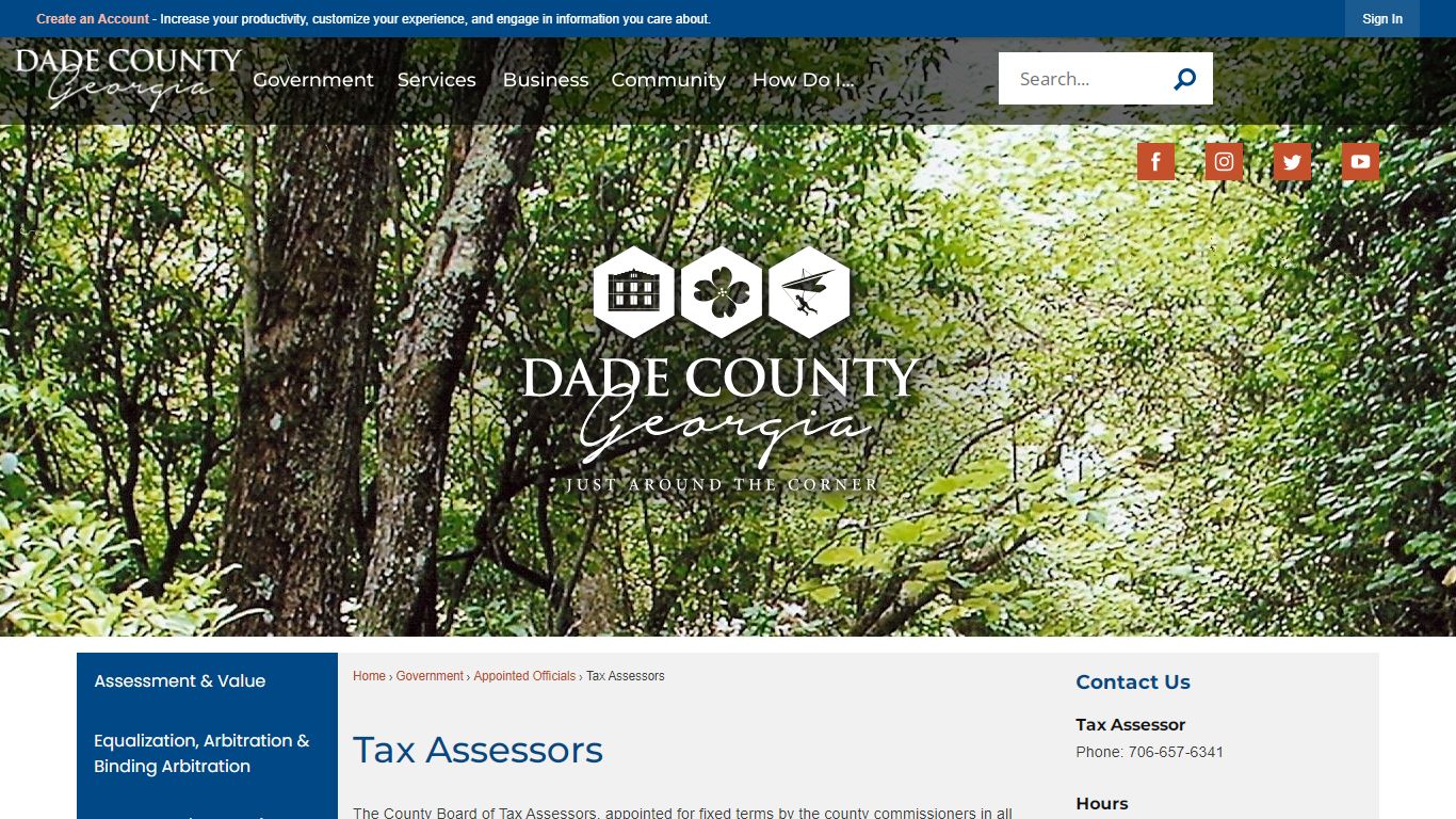 Tax Assessors | Dade County, GA